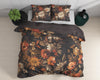 Pussilakanasetti Art flowers Ruskea