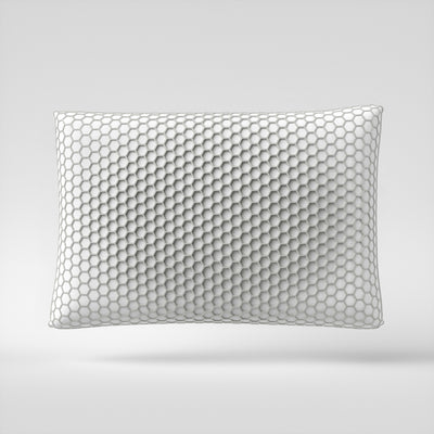 TPE tyyny - jämäkkä ydin ja muistivaahto - harmaa - 60×40×13 cm