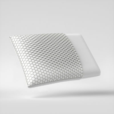 TPE tyyny - jämäkkä ydin ja muistivaahto - harmaa - 60×40×13 cm