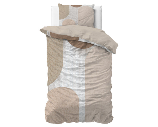 Teddy Print Crème Vuodevaatesetti 140 x 200/220