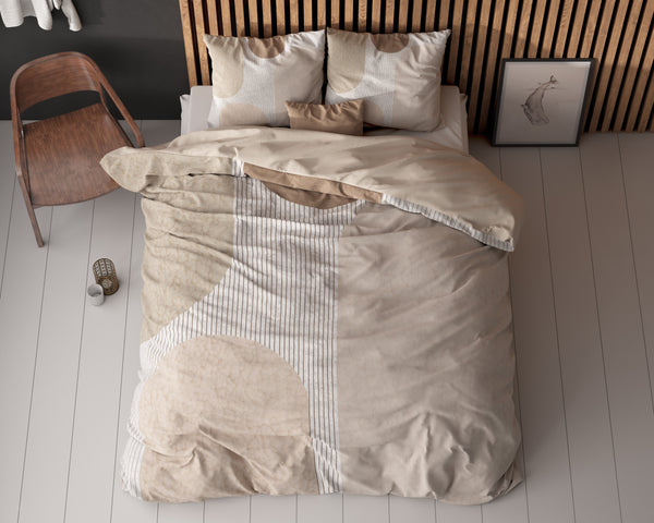 Teddy Print Crème Vuodevaatesetti 240 x 200/220