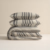 Pussilakanasetti Linear Linen Sand