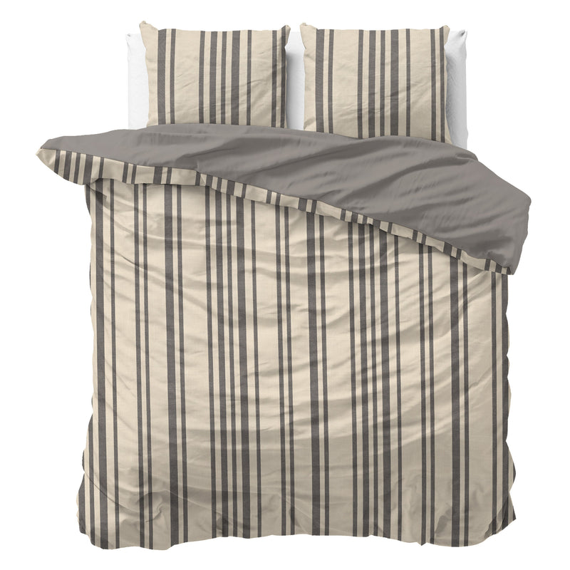 Pussilakanasetti Linear Linen Sand