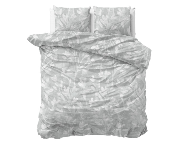 Flanellipussilakana Rosa Harmaa 240 x 200/220 cm