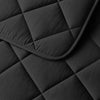 Musta Peitto 200 x 200 cm Tyynyliinoilla