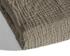 Mousseline Pussilakana Taupe 140x200 + Tyynyliina