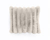 Rib Rabbit Fur Koristetyyny Ecru 50 x 50 cm