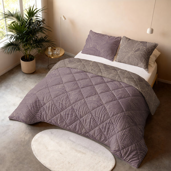 Mauve Pussilakanasetti 240x200 Tyynyliinoilla