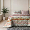 Lazy Dekbed Lizzy Beige/Roosa Peitto ja Tyynysetti 240x220