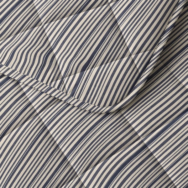 VUODEVAATTEET - Lazy peitto Puuvilla Stripy Beige/Sininen