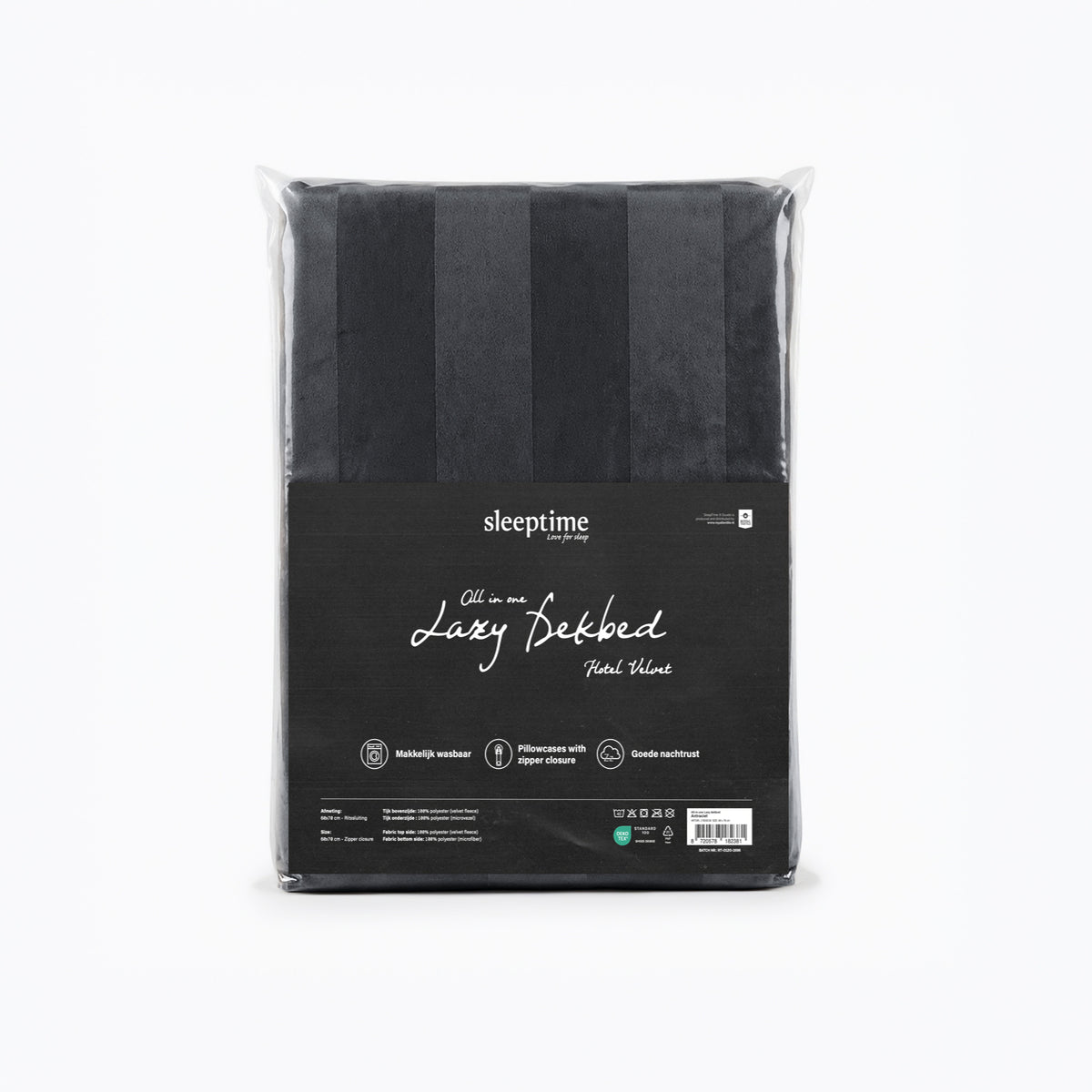 VUODEVAATTEET - Hotel Velvet 2-pack tyynyliinat antrasiitti