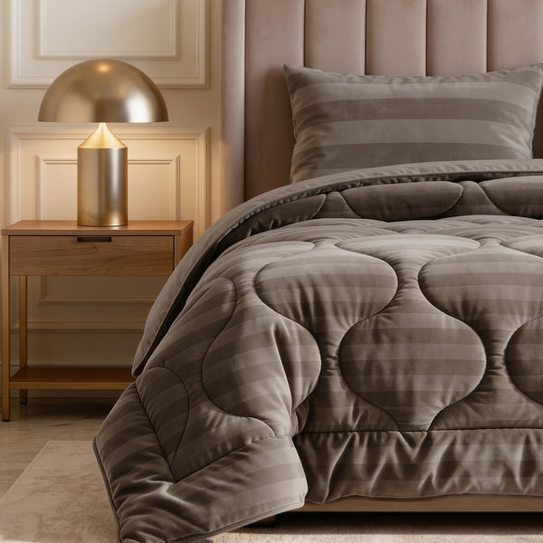 VUODEVAATTEET - Lazy peitto Hotel Velvet Taupe
