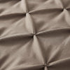 VUODEVAATTEET - Lazy peitto Pintuck Taupe