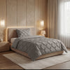 VUODEVAATTEET - Lazy peitto Pintuck Taupe/Harmaa
