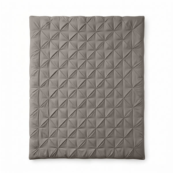 VUODEVAATTEET - Lazy peitto Pintuck Taupe/Harmaa