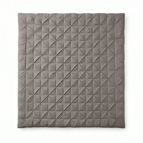 VUODEVAATTEET - Lazy peitto Pintuck Taupe/Harmaa