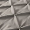 VUODEVAATTEET - Lazy Pintuck Tyynyliina 2-pack Taupe/Harmaa