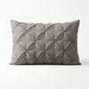 VUODEVAATTEET - Lazy Pintuck Tyynyliina 2-pack Taupe/Harmaa