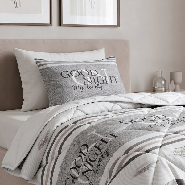 VUODEVAATTEET - Lazy peitto Goodnight hiekka tyynyliinoilla
