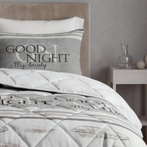 VUODEVAATTEET - Lazy peitto Goodnight hiekka tyynyliinoilla