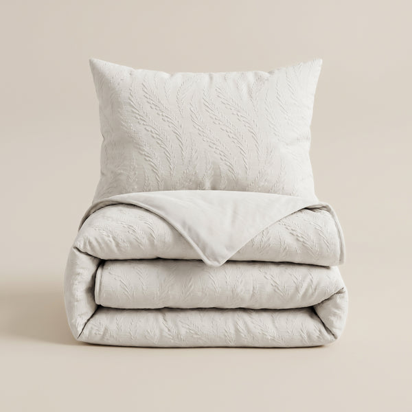VUODEVAATTEET - Lazy peitto Rafa Beige tyynyliinoilla