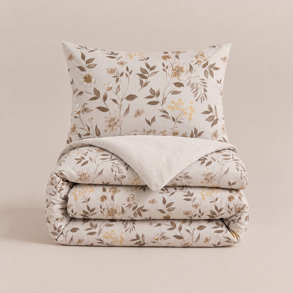 VUODEVAATTEET - Lazy peitto Bianca Beige Tyynyliinoilla
