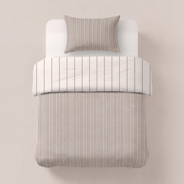 VUODEVAATTEET - Lazy peitto Max Beige/roosa tyynyliinoilla