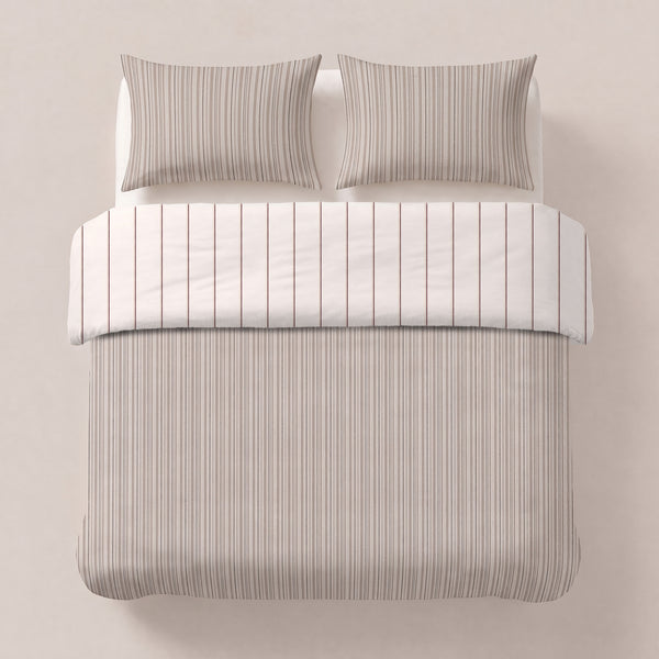 VUODEVAATTEET - Lazy peitto Max Beige/roosa tyynyliinoilla