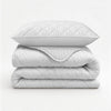 VUODEVAATTEET - Lazy peitto Uni Beige Tyynyliinoilla