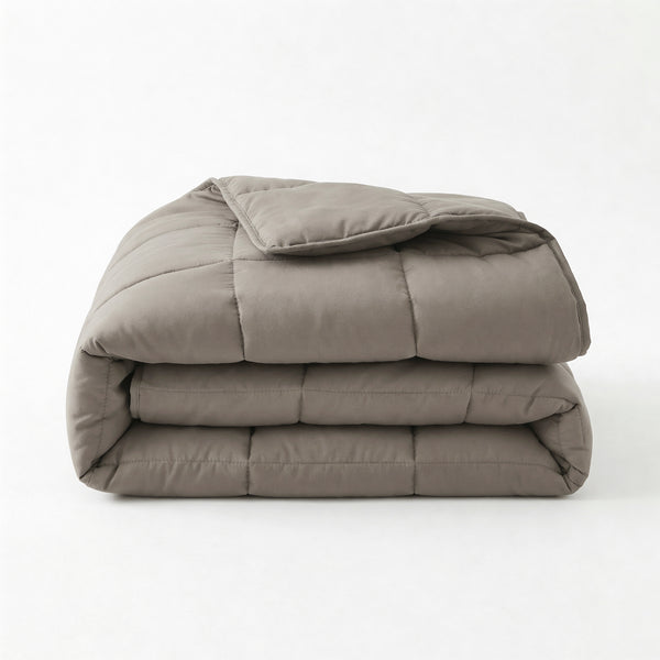 VUODEVAATTEET - Lazy peitto Percale taupenruskea