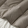 VUODEVAATTEET - Lazy peitto Percale taupenruskea