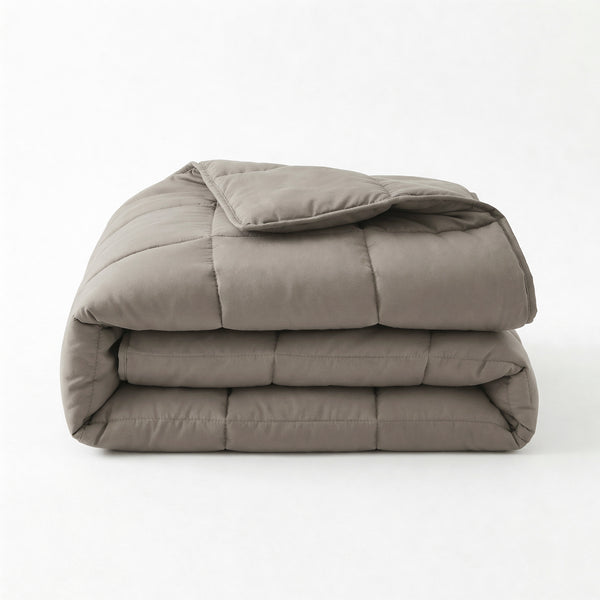 VUODEVAATTEET - Lazy peitto Percale taupenruskea