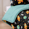 VUODEVAATTEET - Lazy peitto Kids Astronaut Musta