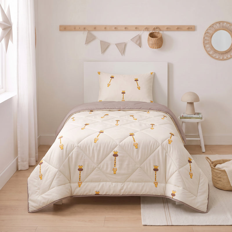 VUODEVAATTEET - Lazy peitto Kids Kirahvi Beige