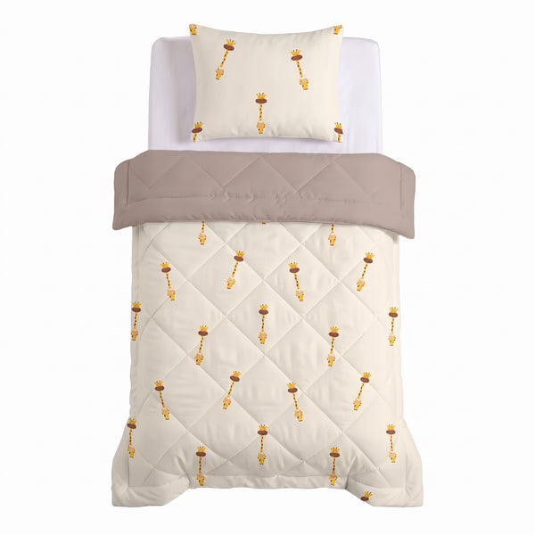 VUODEVAATTEET - Lazy peitto Kids Kirahvi Beige