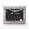 VUODEVAATTEET - Lazy Teddy/Velvet Taupe/harmaa Tyynyliinalla Lazy peitto