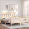 Sängynrunko päädyllä King Size täysi puu