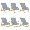 Rantapyyhkeet 6 kpl harmaa 60x135 cm kangas 400 GSM