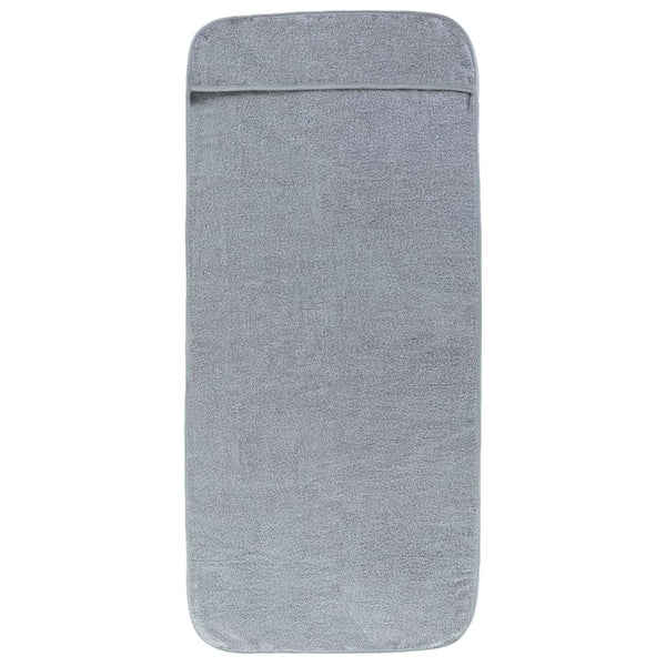 Harmaa rantapyyhkeet Kazuo 60x135cm (6 kpl kangas 400 gsm)
