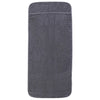 Rantapyyhkeet 6 kpl antrasiitti 60x135 cm kangas 400 GSM