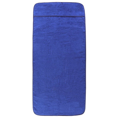 Rantapyyhkeet 6 kpl syvänsininen 60x135 cm kangas 400 GSM