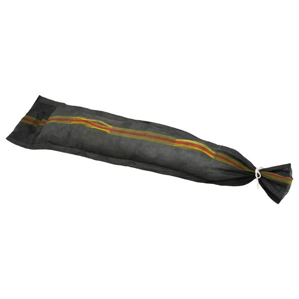 Hiekkasäkit 10 kpl tummanvihreä 103x25 cm HDPE