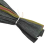 Hiekkasäkit 10 kpl tummanvihreä 103x25 cm HDPE