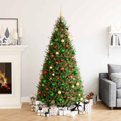 Punainen/vihreä/kulta joulupallosarja Stancuta 112-osainen (polystyreeni)