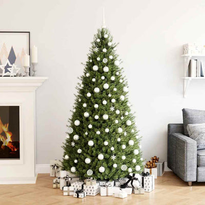 Valkoinen joulupallosarja Stancuta 111-osainen (polystyreeni)