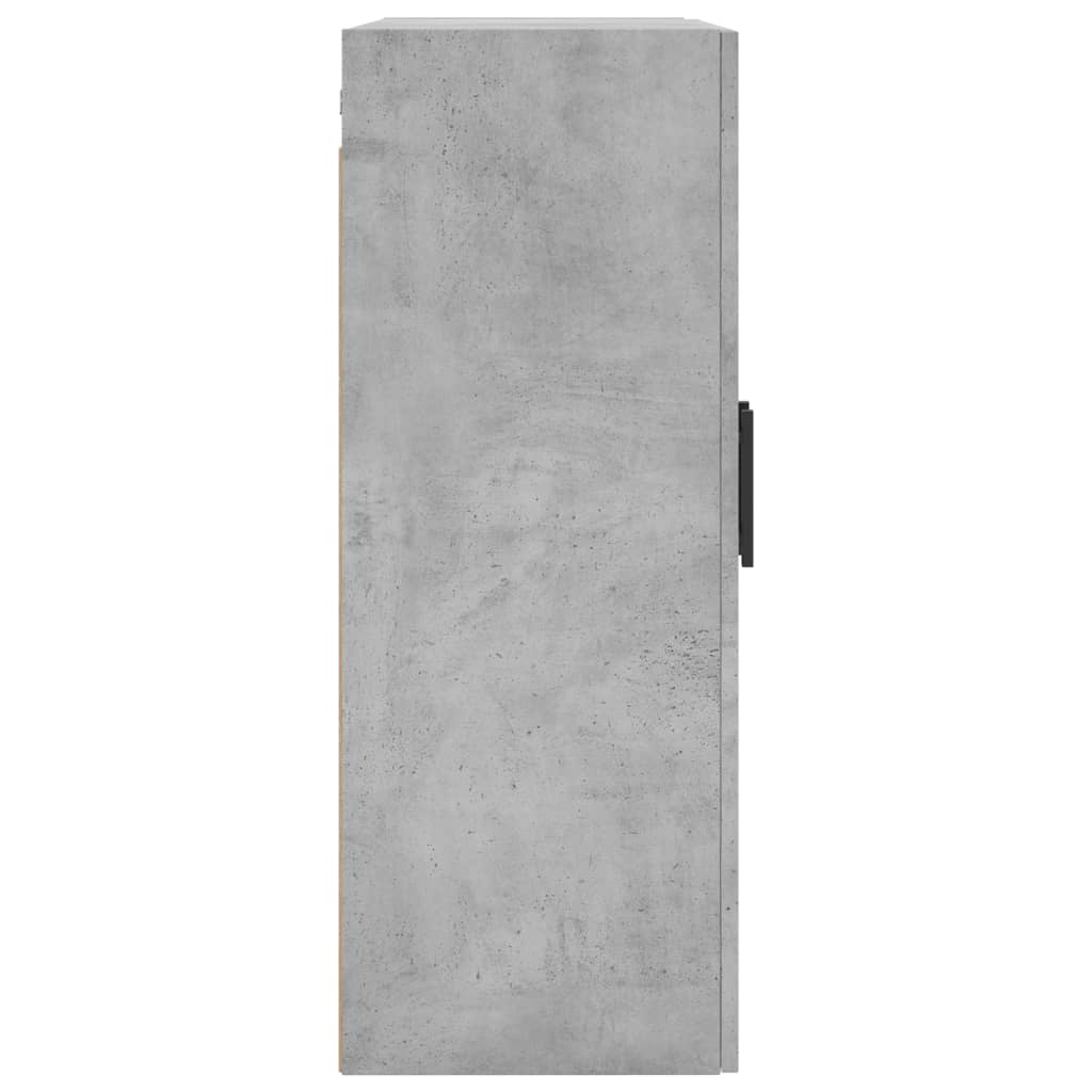 Dafina seinäkiinnitettävät kaapit betoninharmaa 69,5x34x90cm (2 kpl)