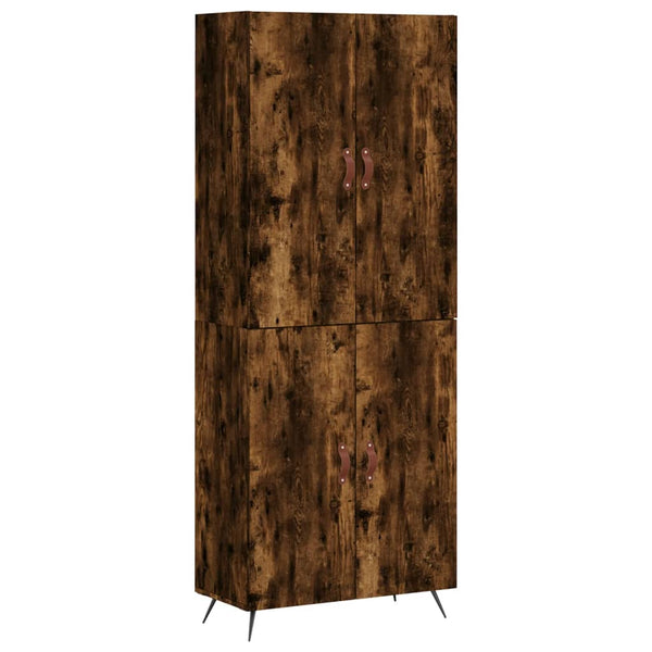 Kaappi savutammi 69,5x34x180 cm tekninen puu