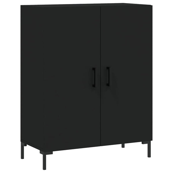 Kaappi musta 69,5x34x180 cm tekninen puu