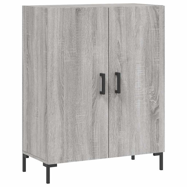 Kaappi harmaa Sonoma 69,5x34x180 cm tekninen puu