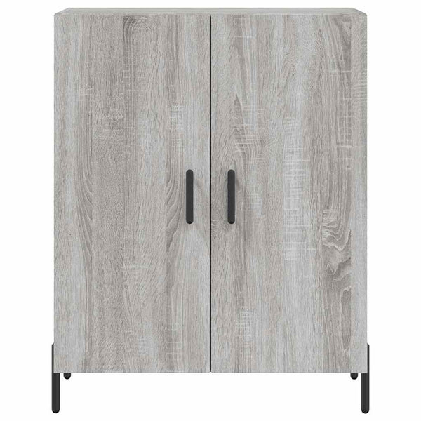 Kaappi harmaa Sonoma 69,5x34x180 cm tekninen puu (75)